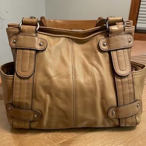 Tignanello Beige Handbag